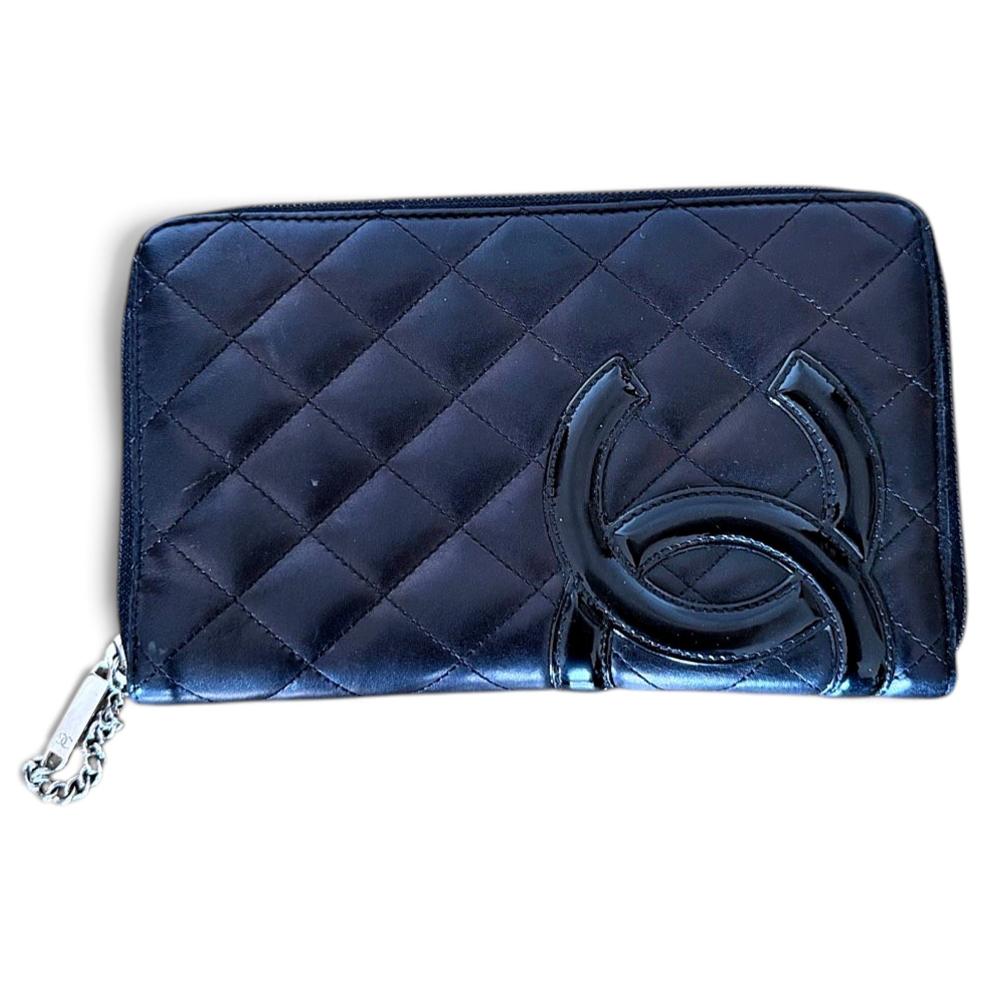 Cambon leather clutch bag