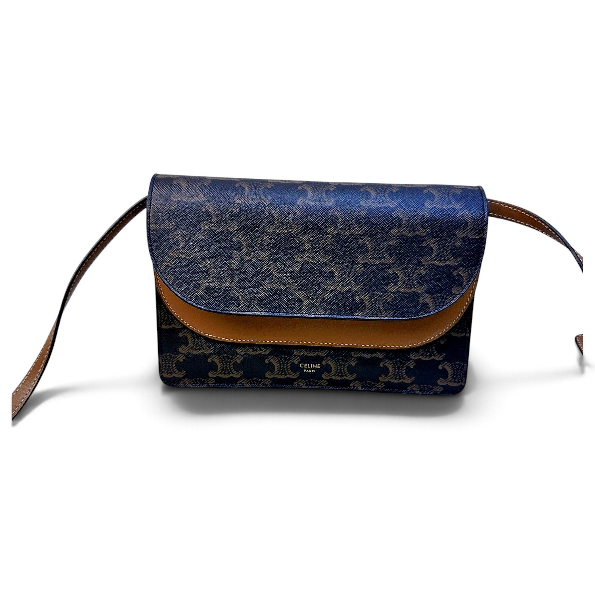 Leather crossbody bag