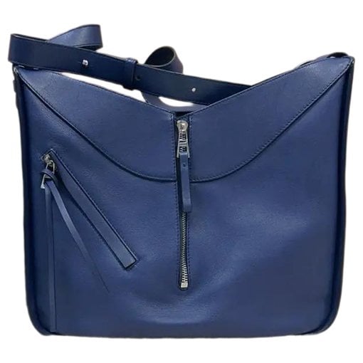 Hammock leather handbag