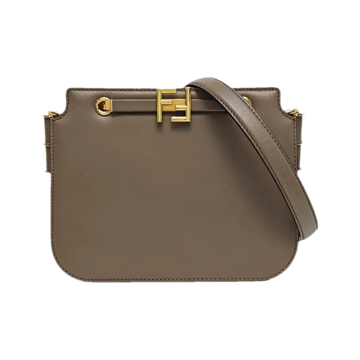 Leather crossbody bag