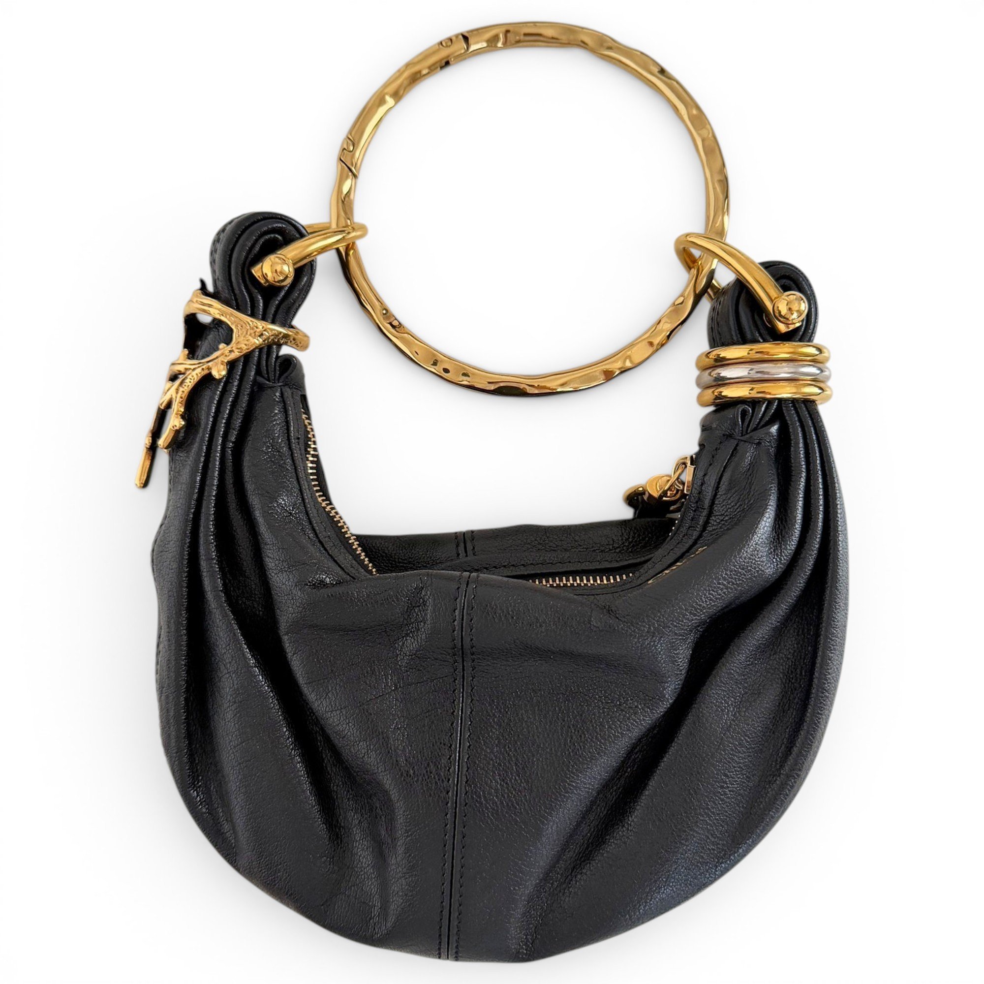 Bracelet Bag leather handbag