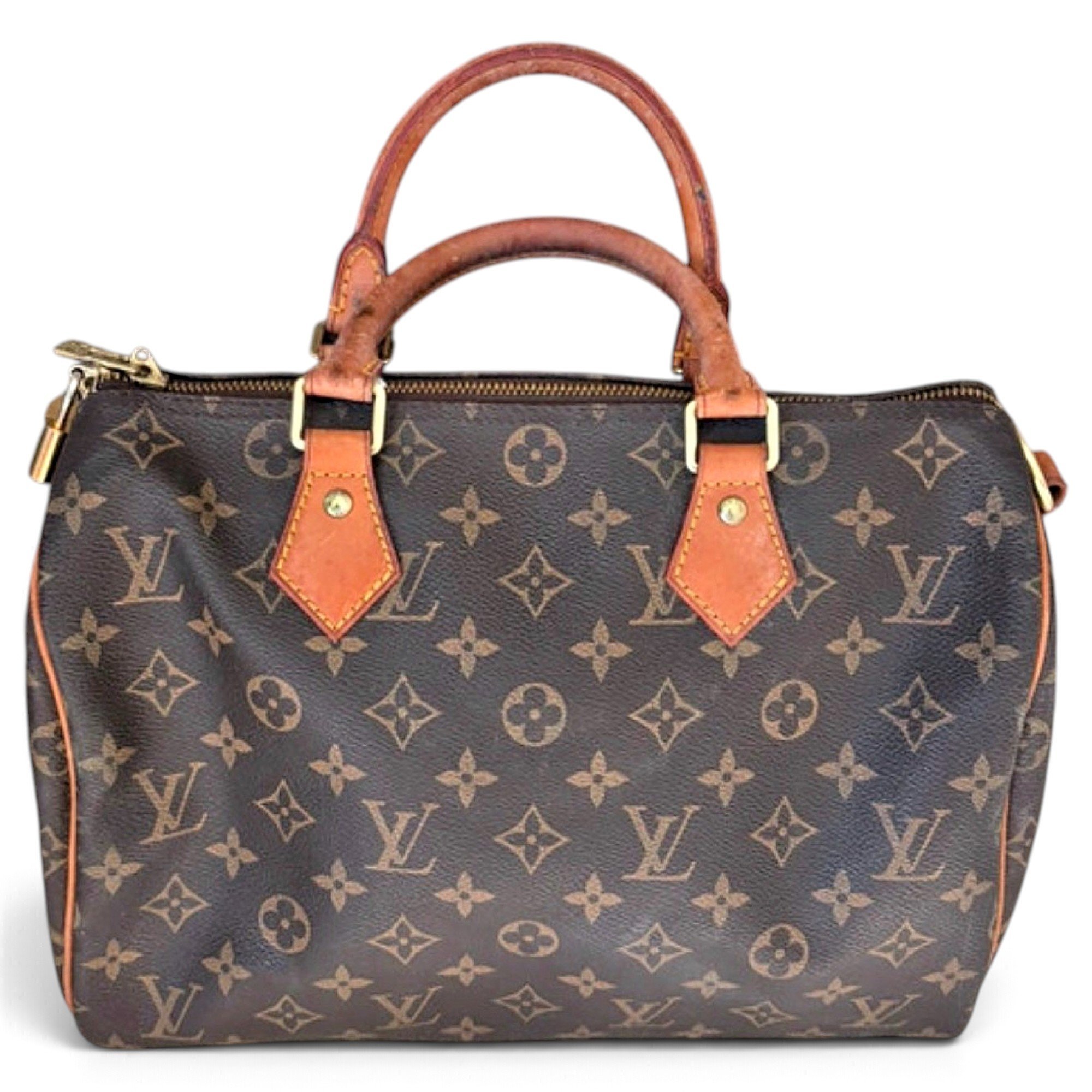 Speedy Bandoulière leather bag