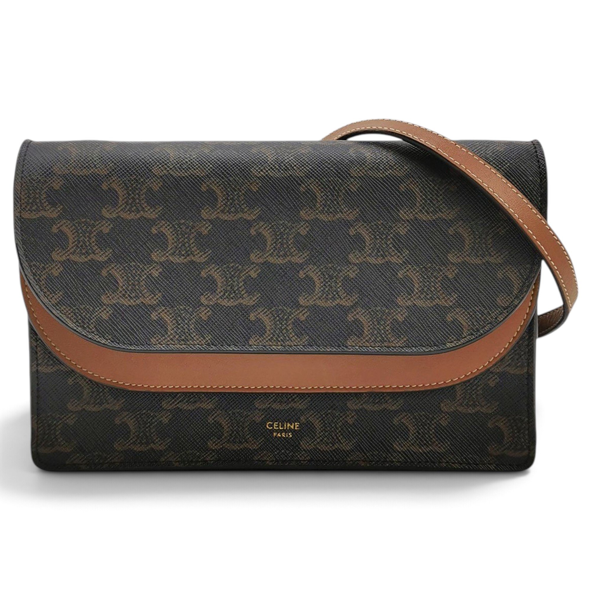 Wallet On Chain Margo leather handbag