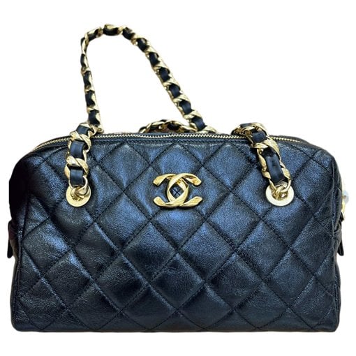 Trendy CC Bowler leather bowling bag