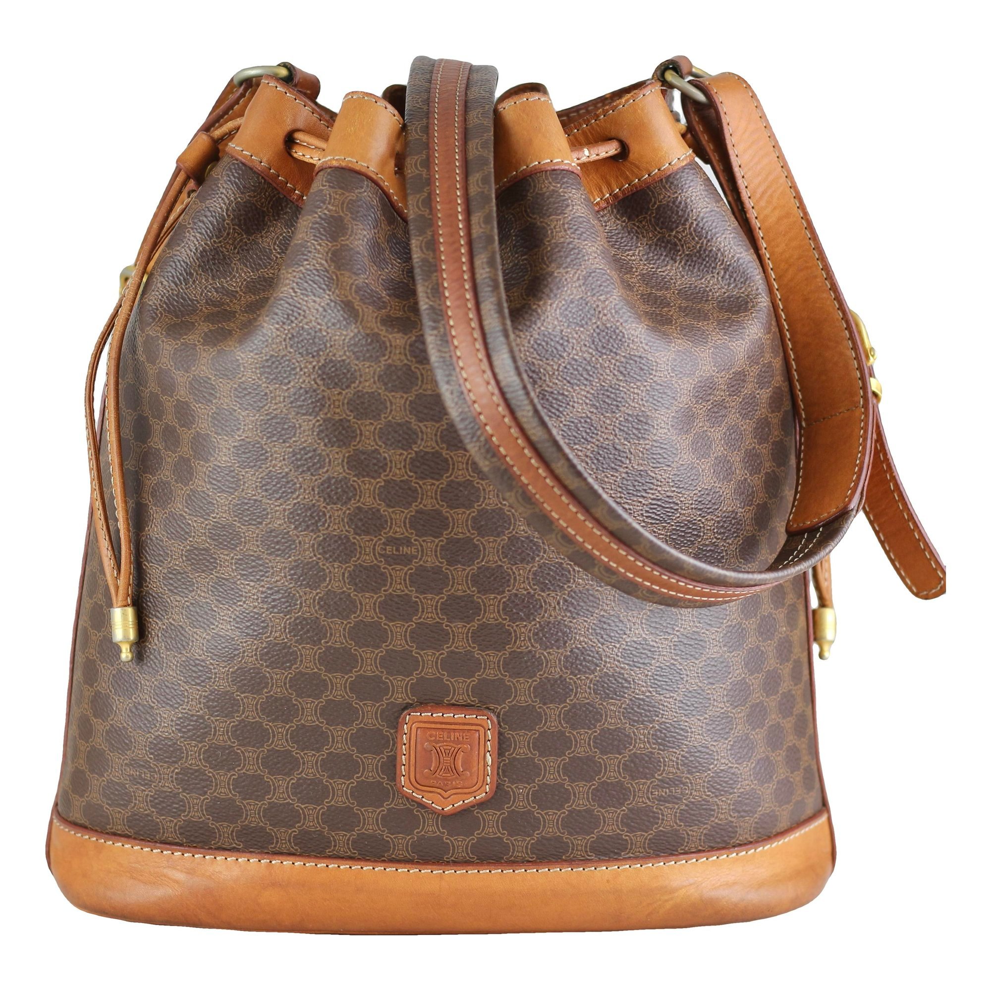SAC SEAU leather handbag