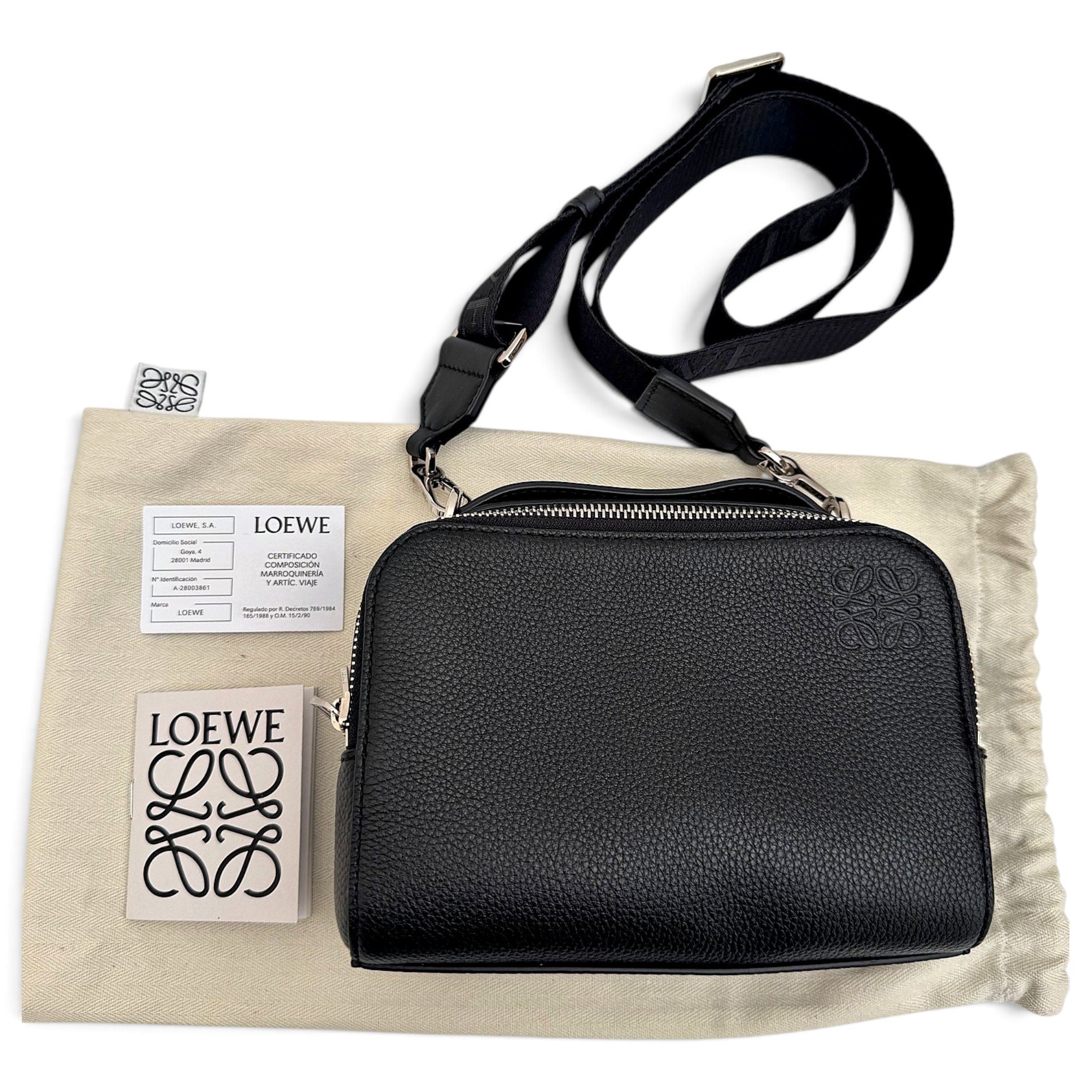 Leather handbag