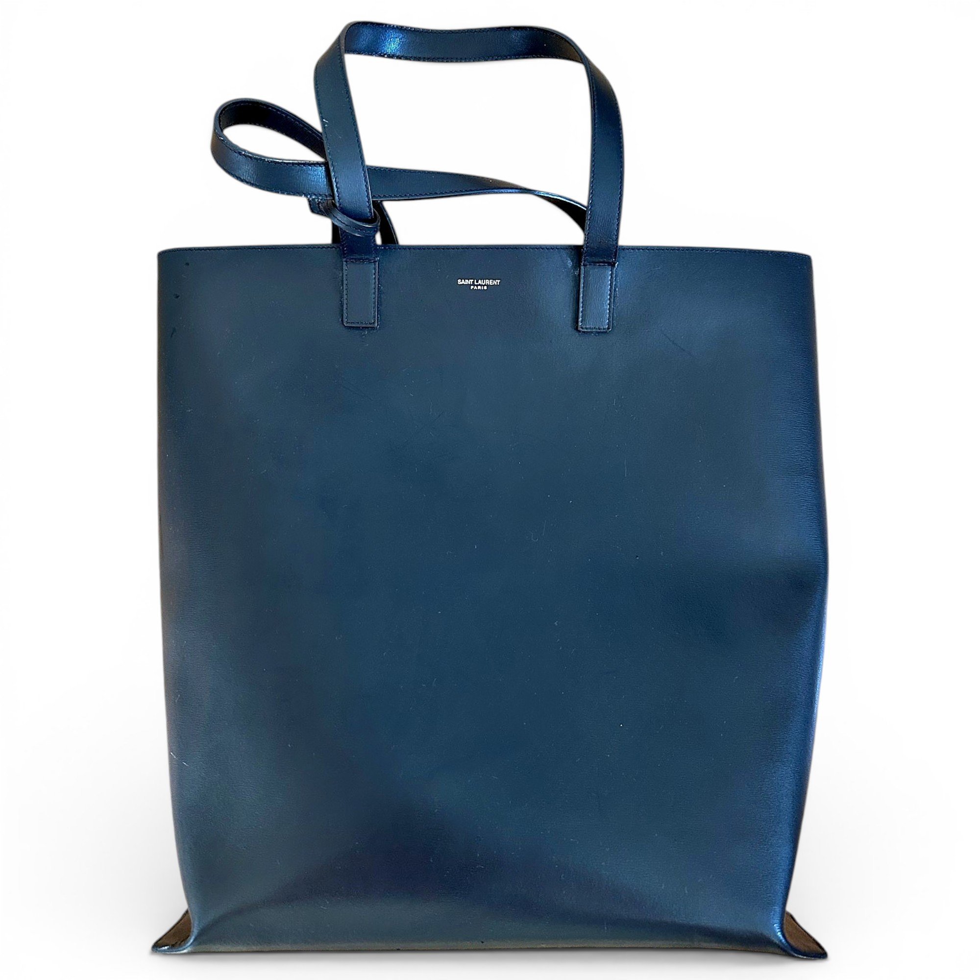 Shopping leather tote