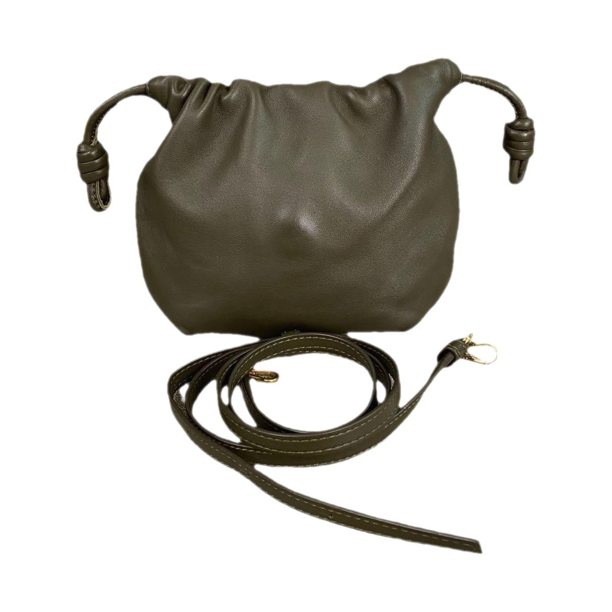Flamenco leather handbag