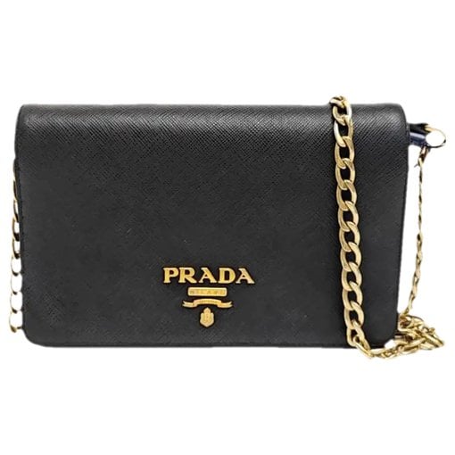 Leather crossbody bag