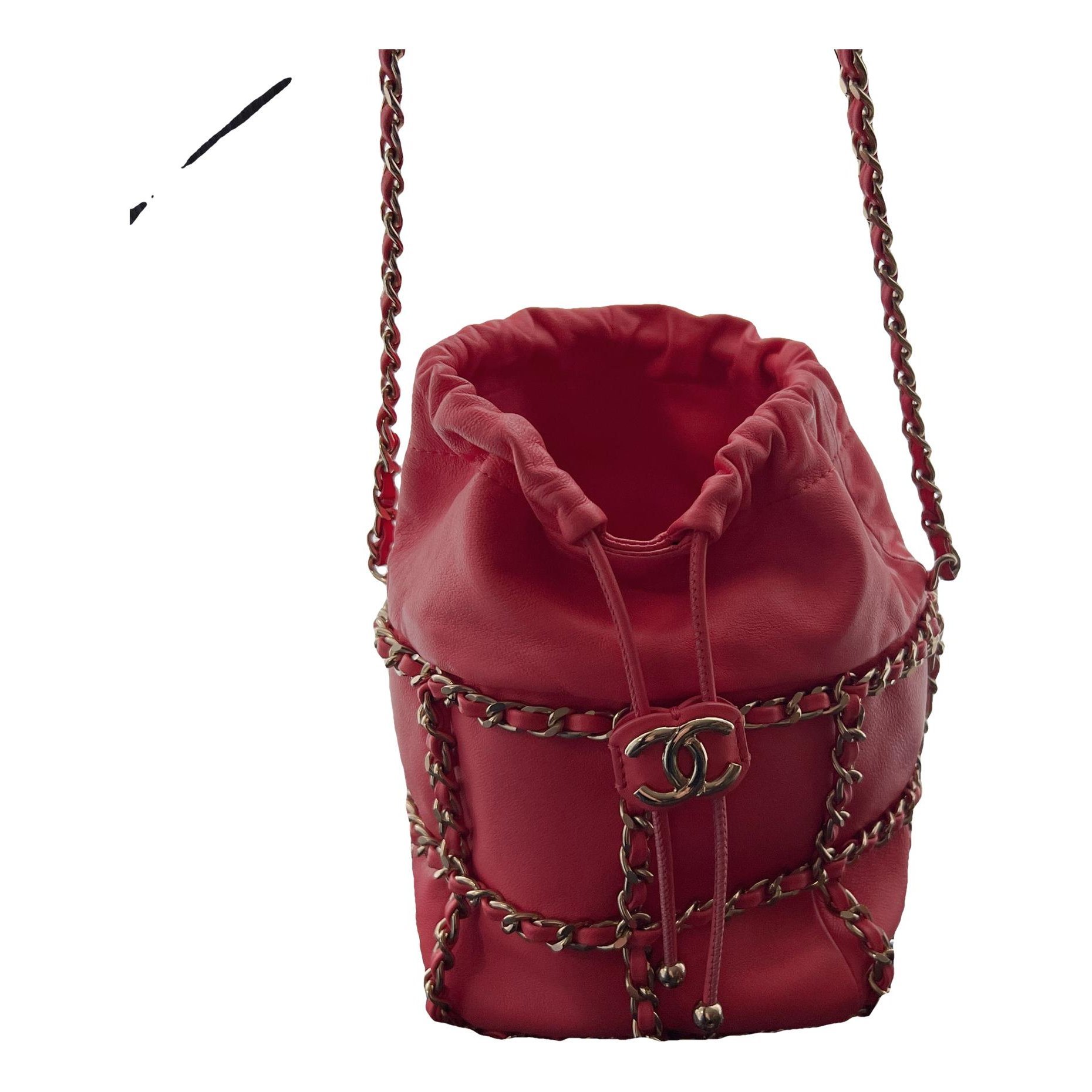 Leather handbag