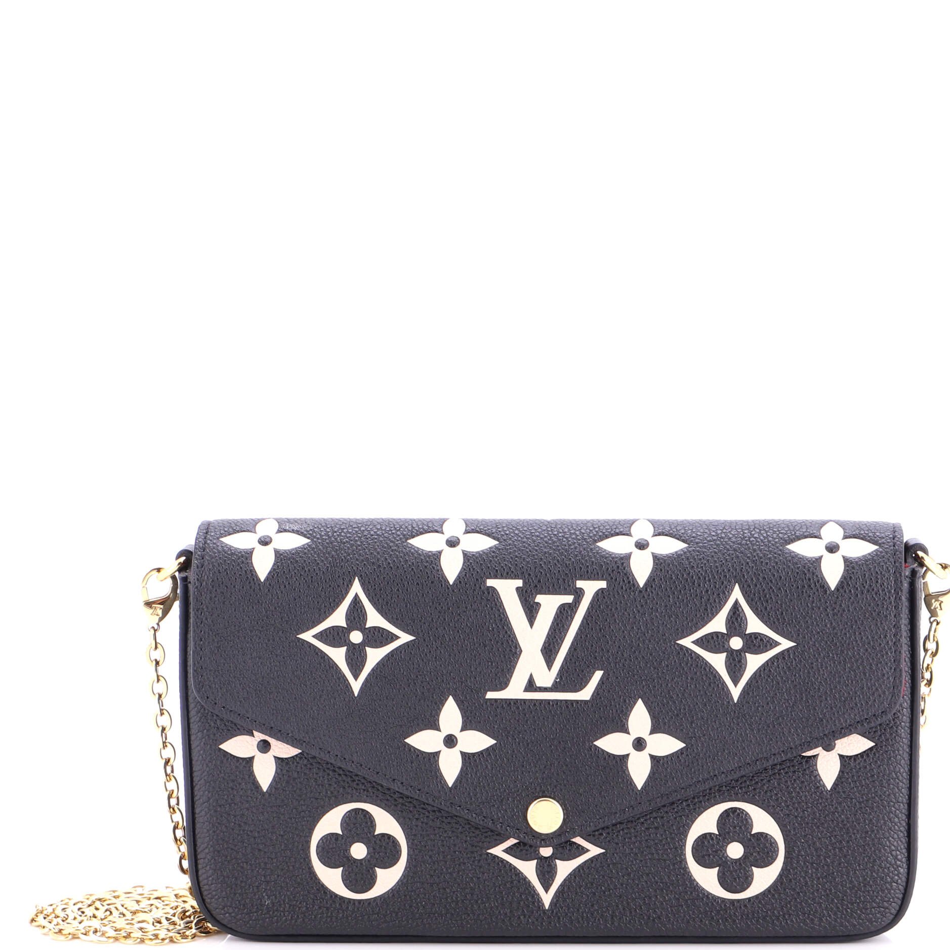 Felicie Pochette Bicolor Monogram Empreinte Giant