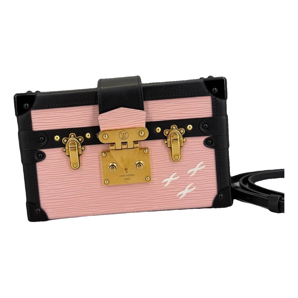 Petite Malle leather handbag