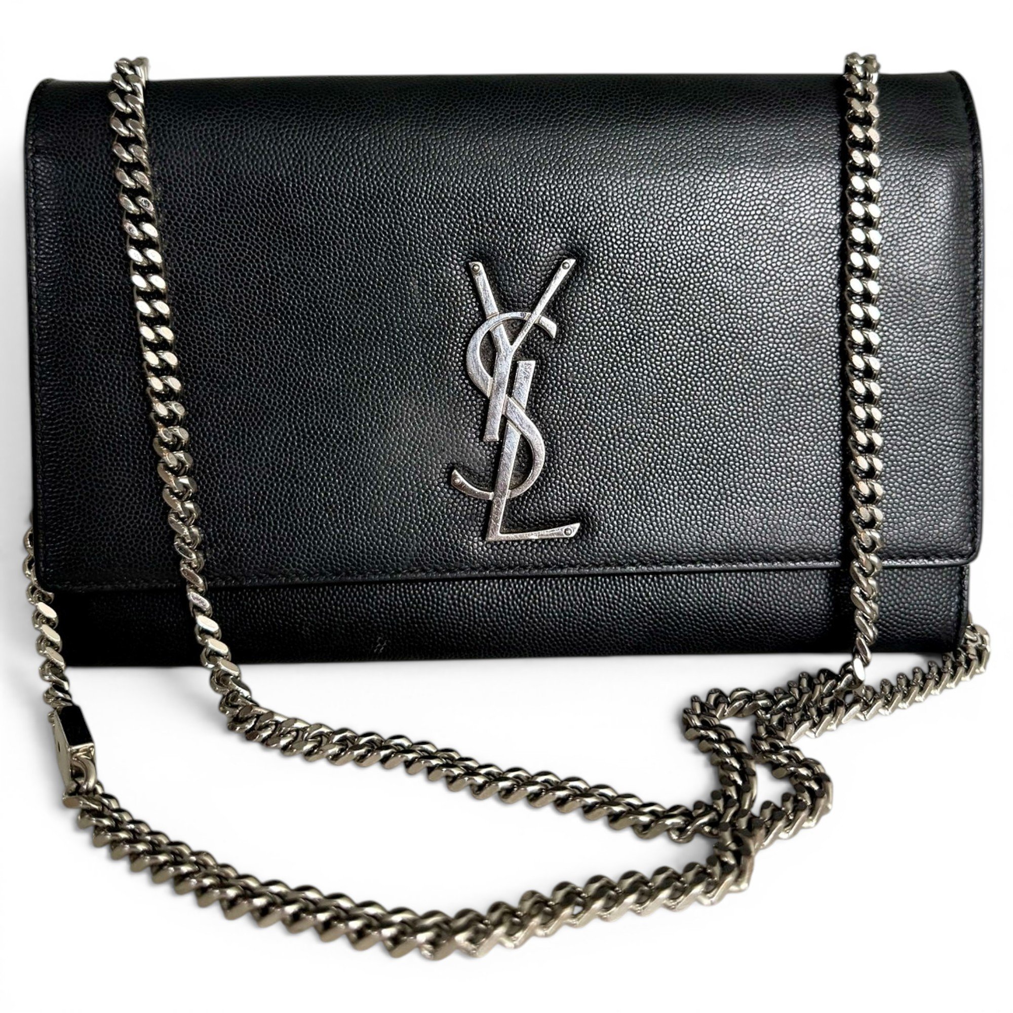 Saint Laurent Kate monogramme leather handbag