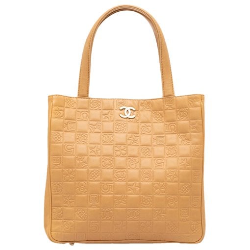 Leather tote