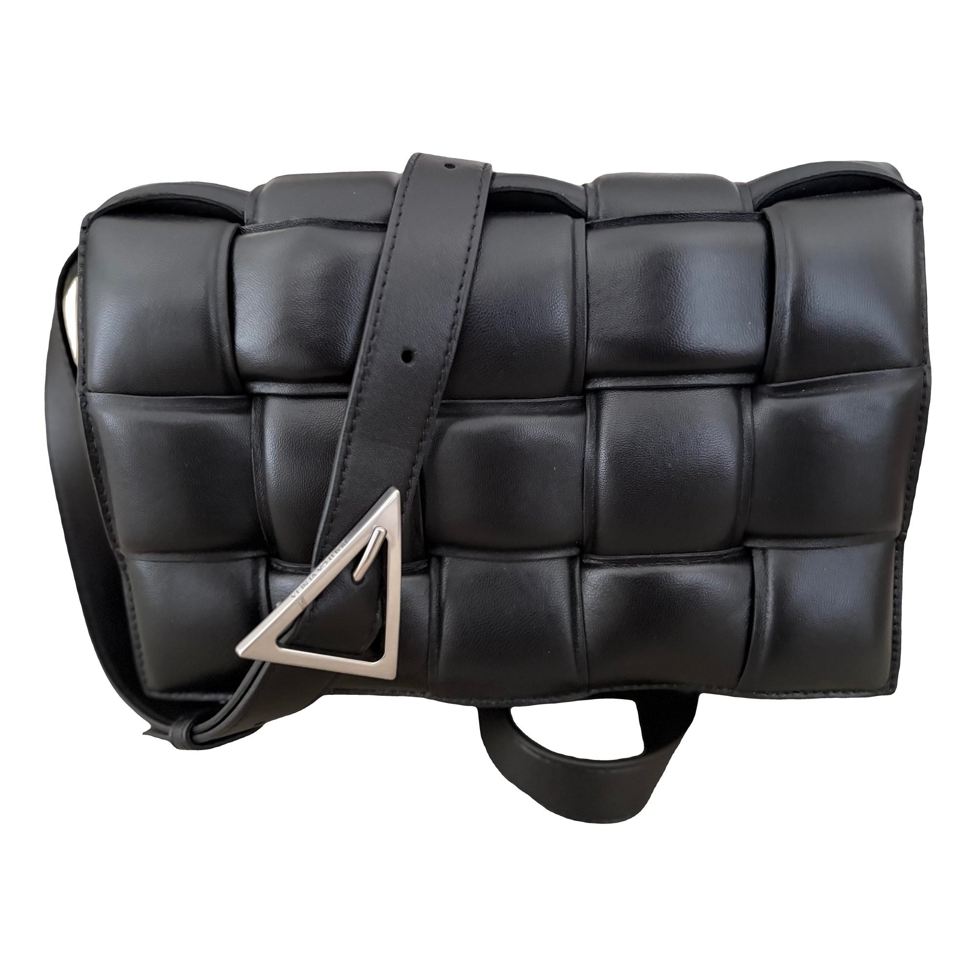 Cassette Padded leather crossbody bag