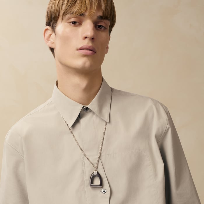 Brun Etrier Vulcanium Necklace