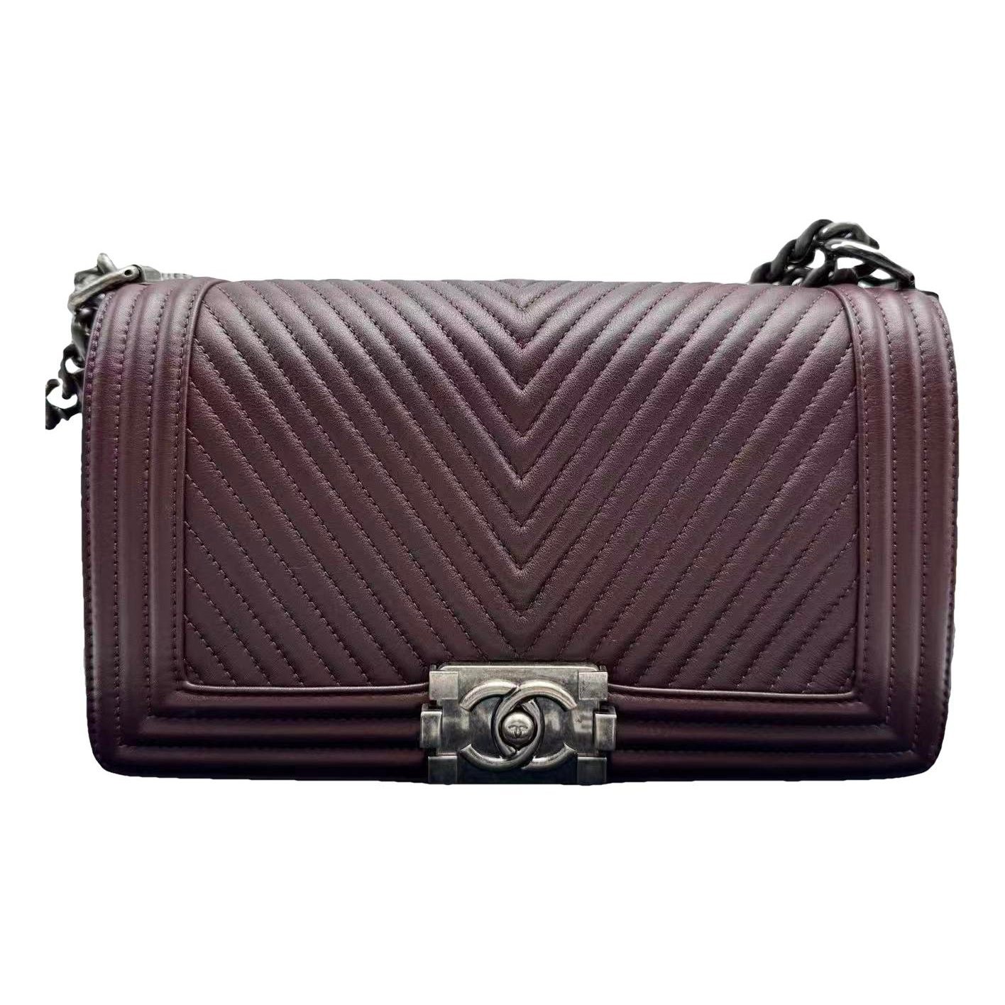 Boy leather crossbody bag