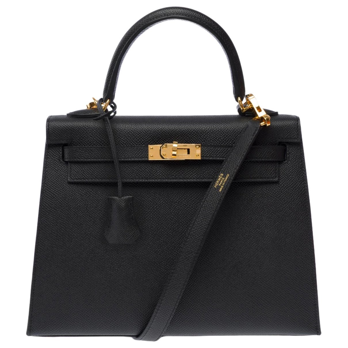 Kelly 25 leather handbag