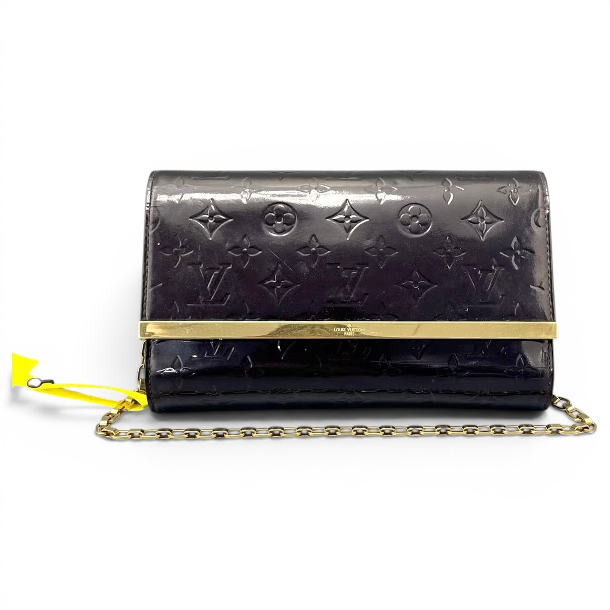 Ana patent leather handbag