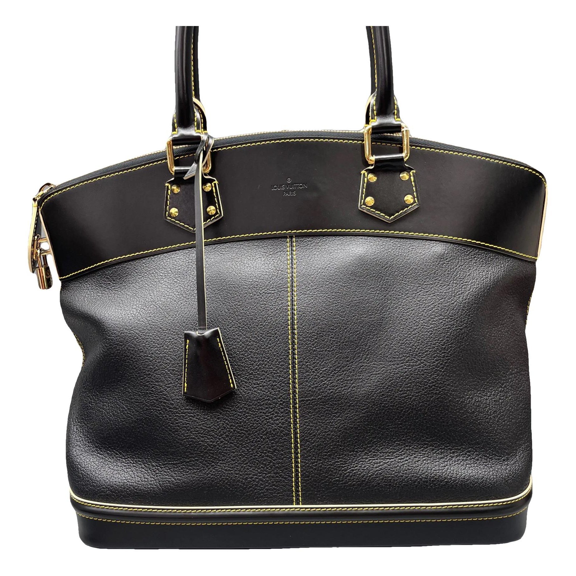 Soft Lockit leather handbag