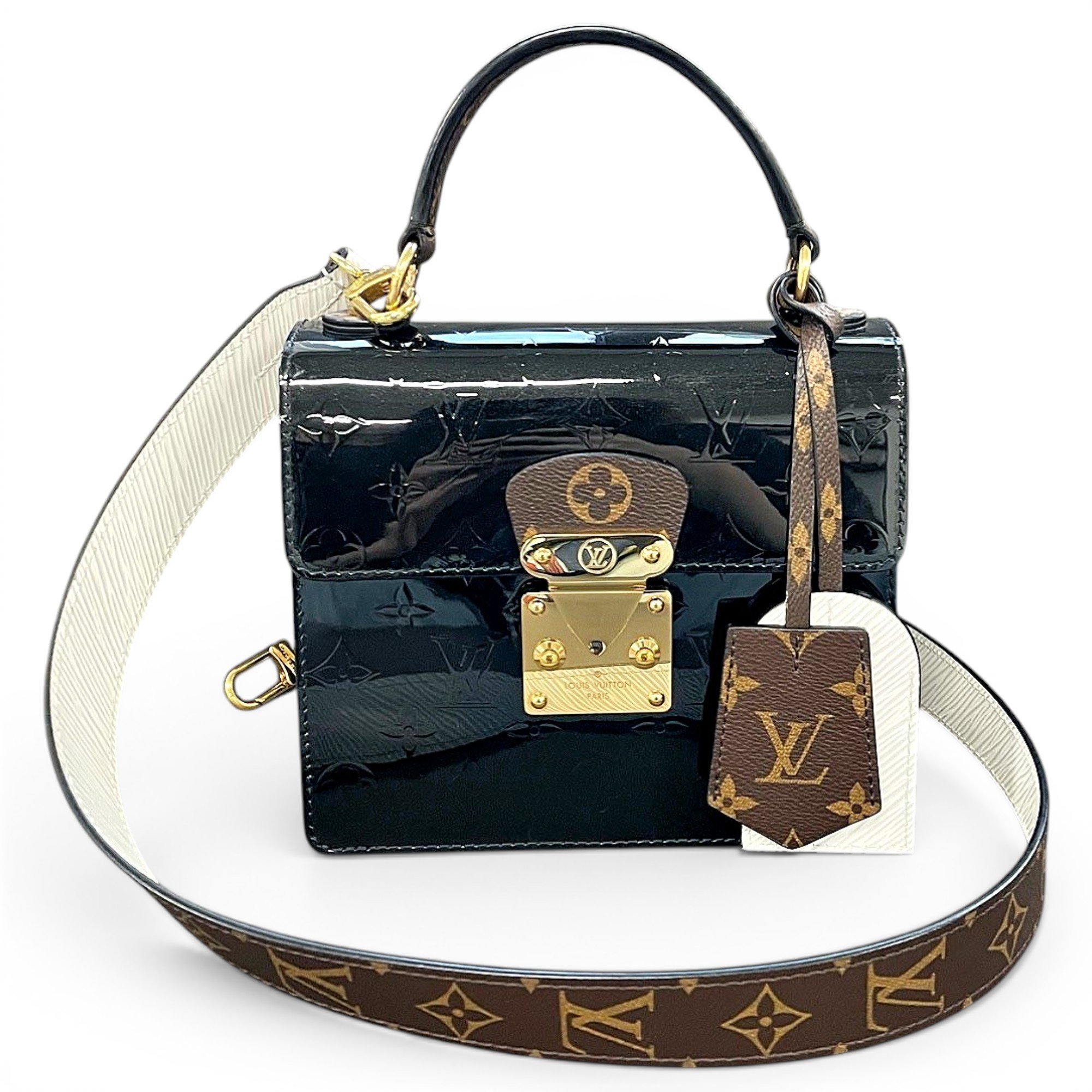 Spring street leather handbag