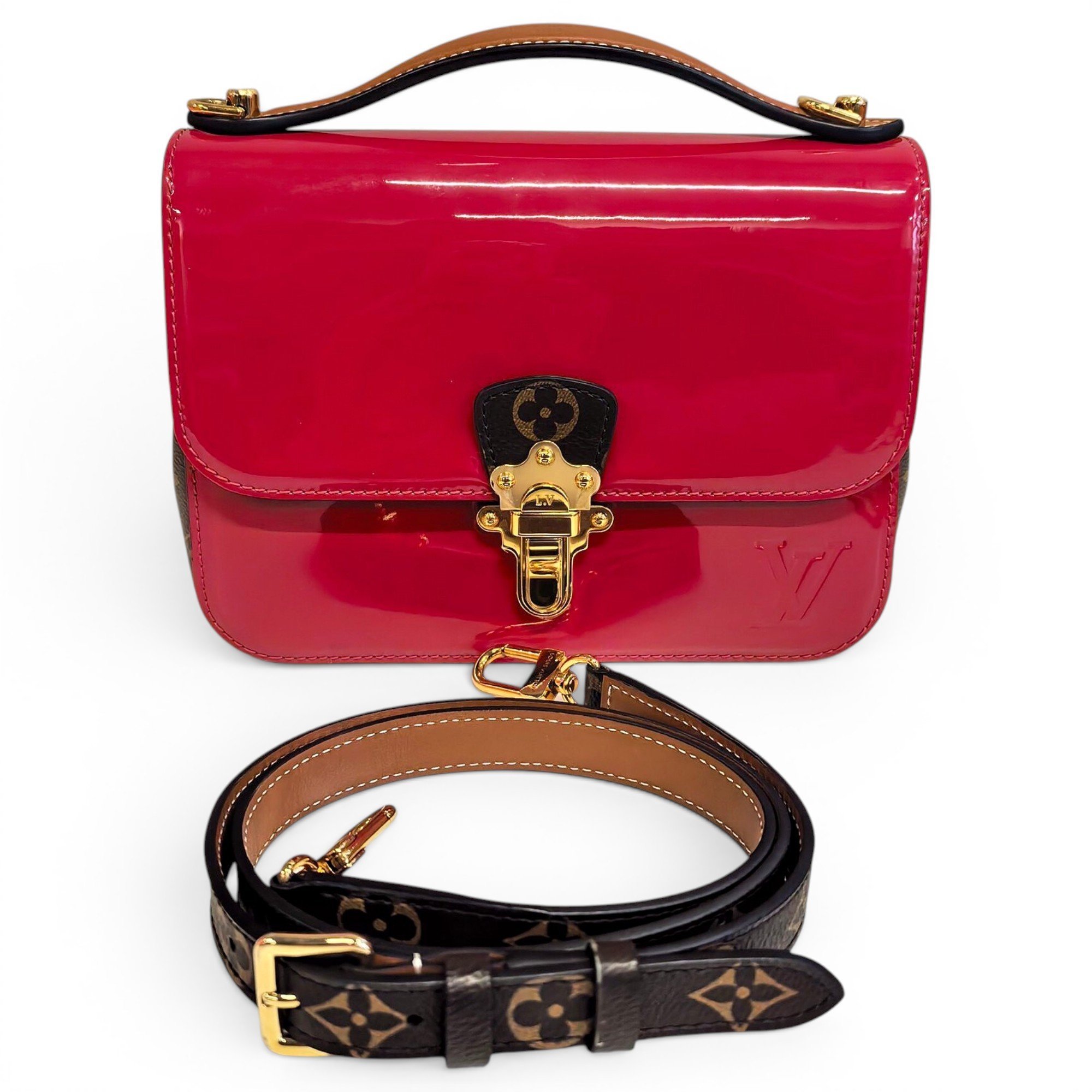 Leather handbag