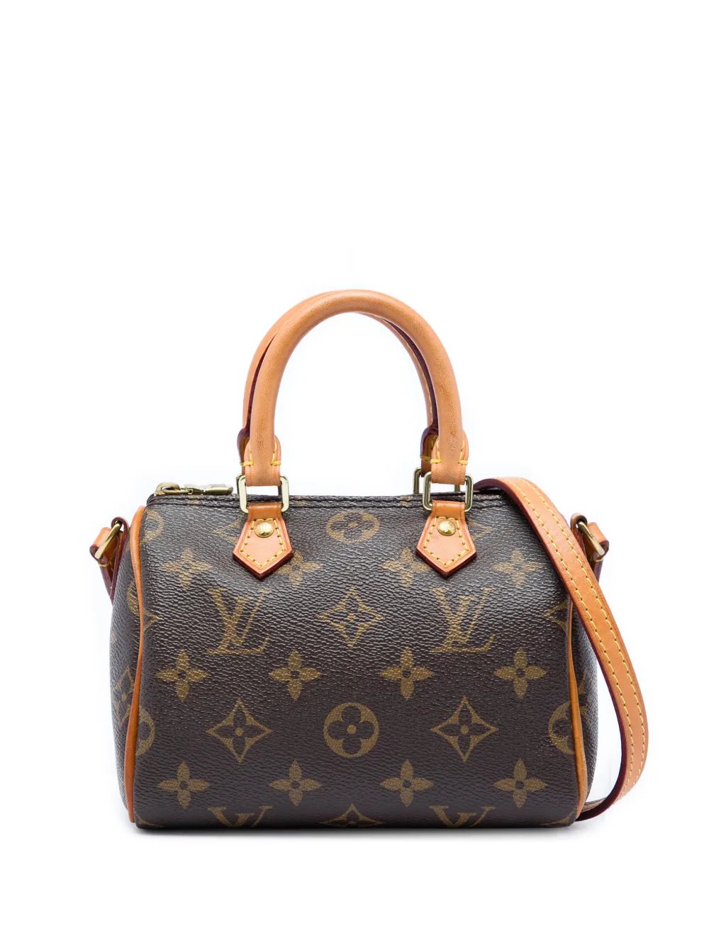 2016 Monogram Nano Speedy Bandouliere satchel