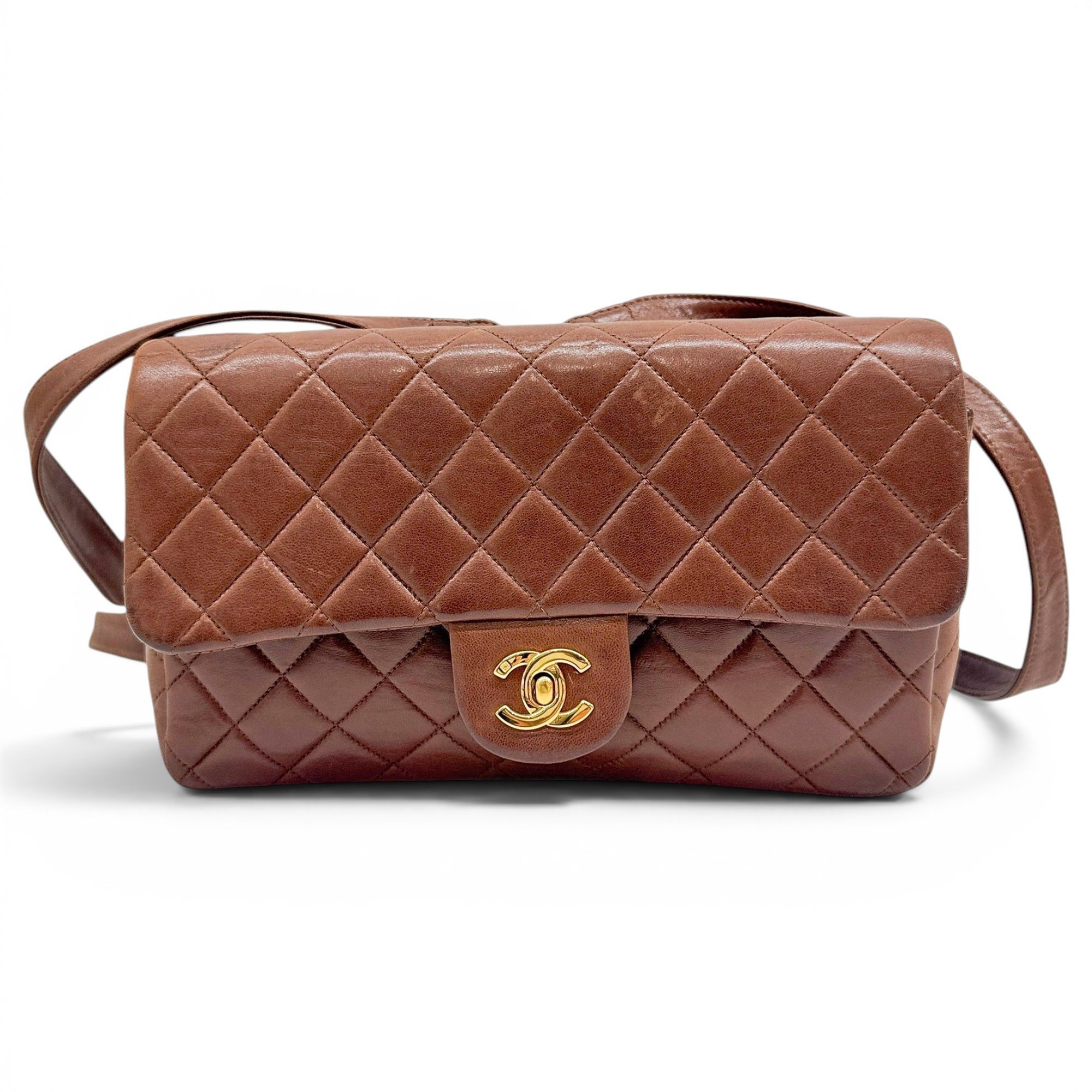 Leather backpack