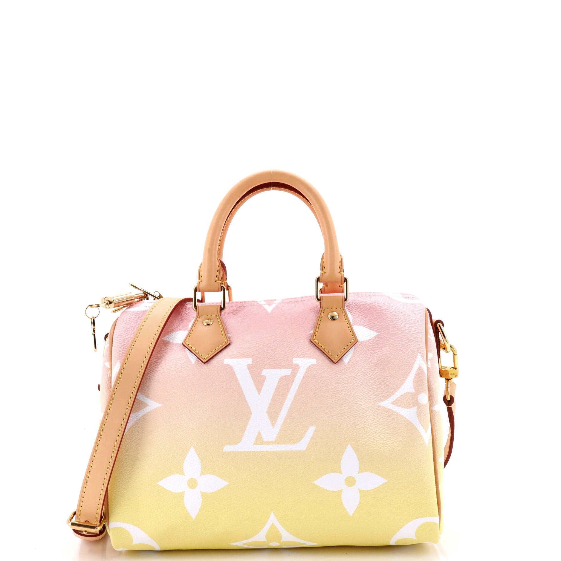 Speedy Bandouliere Bag By The Pool Monogram Giant 25