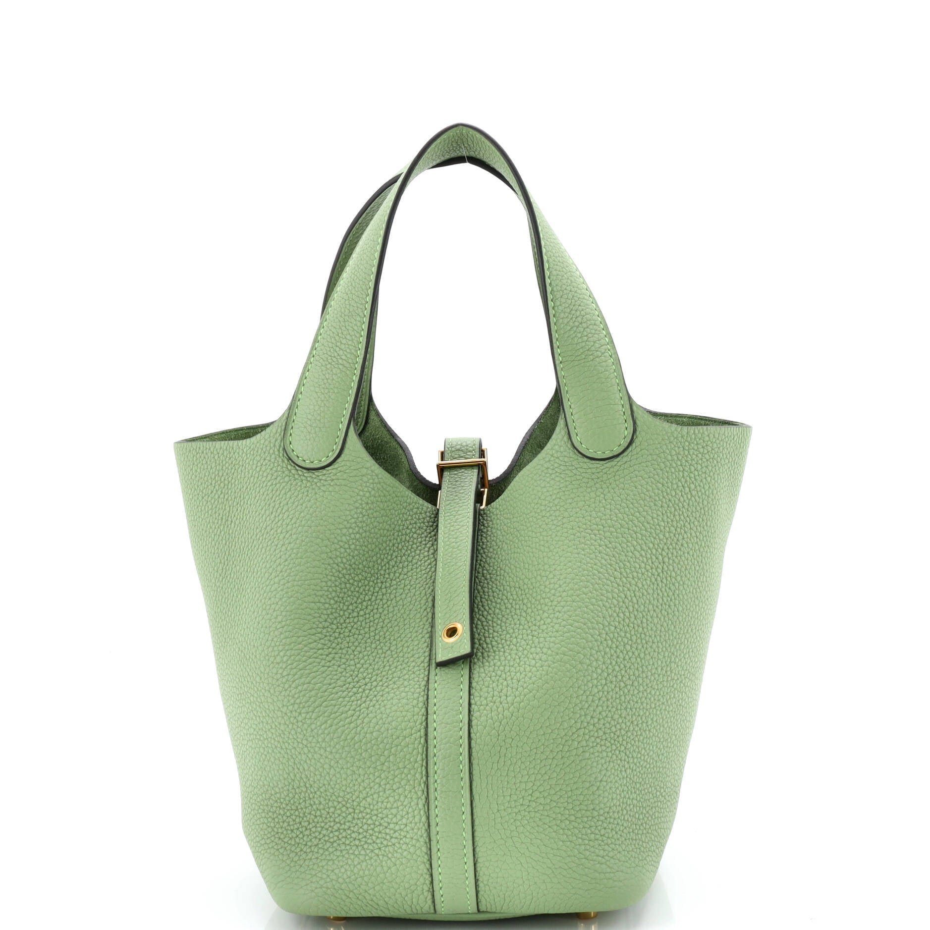 Hermes Picotin Lock Bag Clemence PM