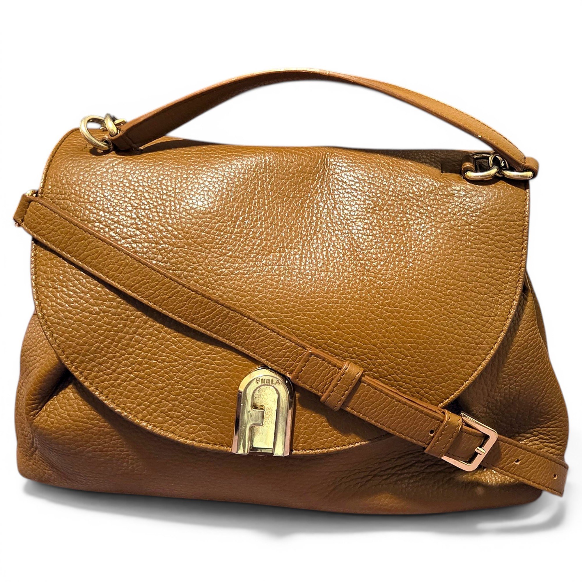 Leather crossbody bag