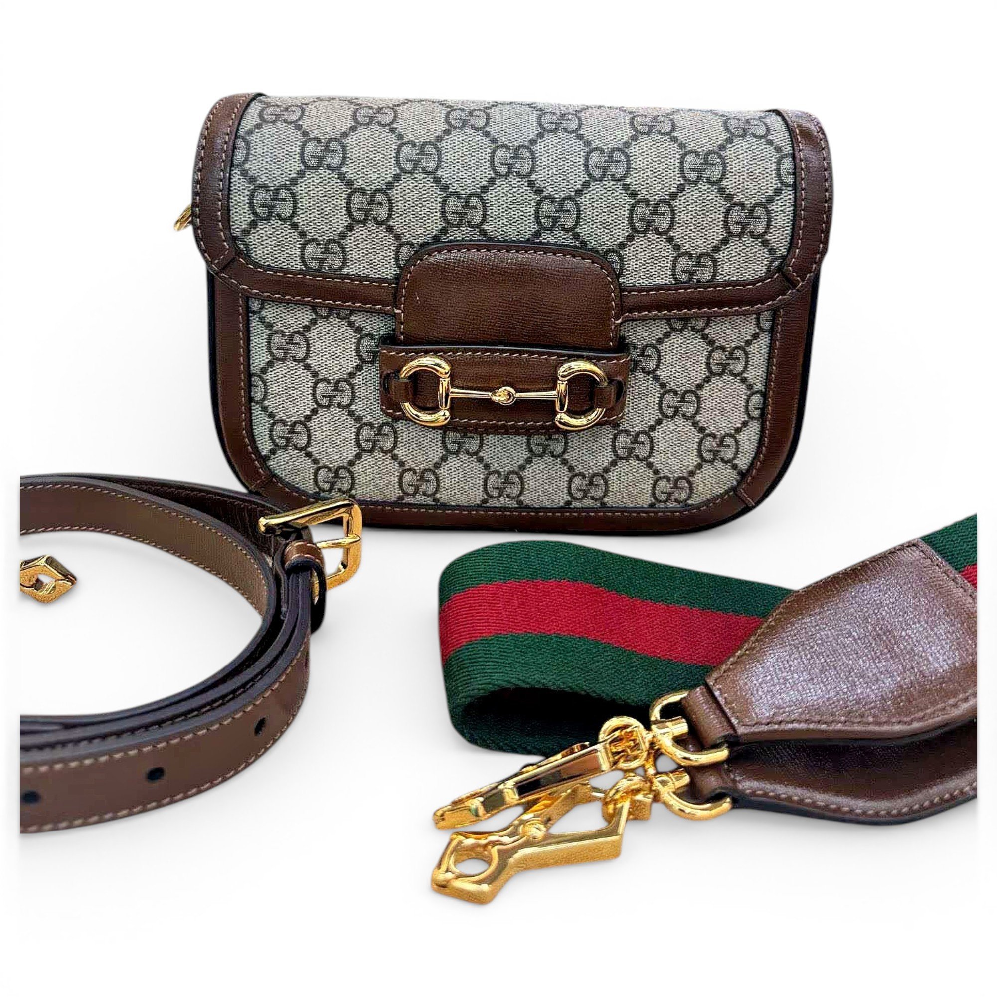 Horsebit 1955 leather handbag