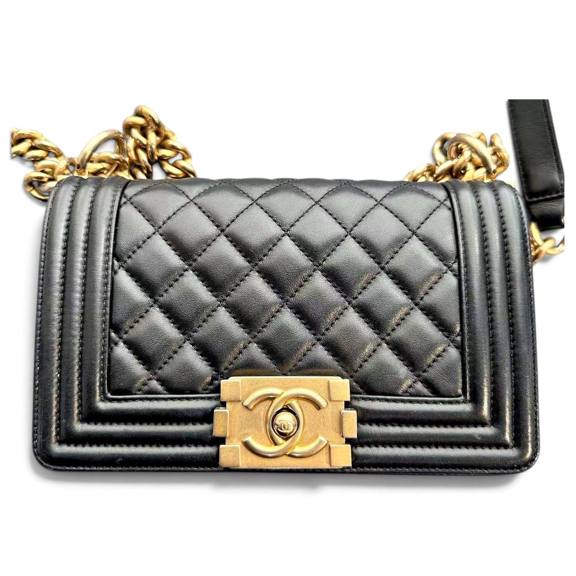 Boy leather handbag