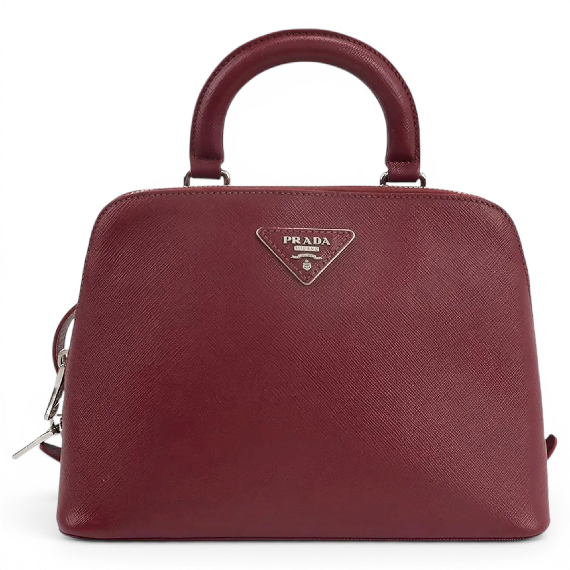 Leather backpack