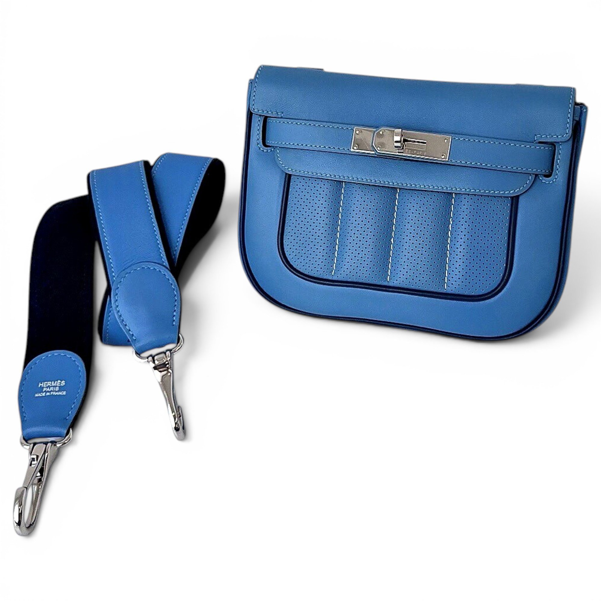 Berline leather handbag