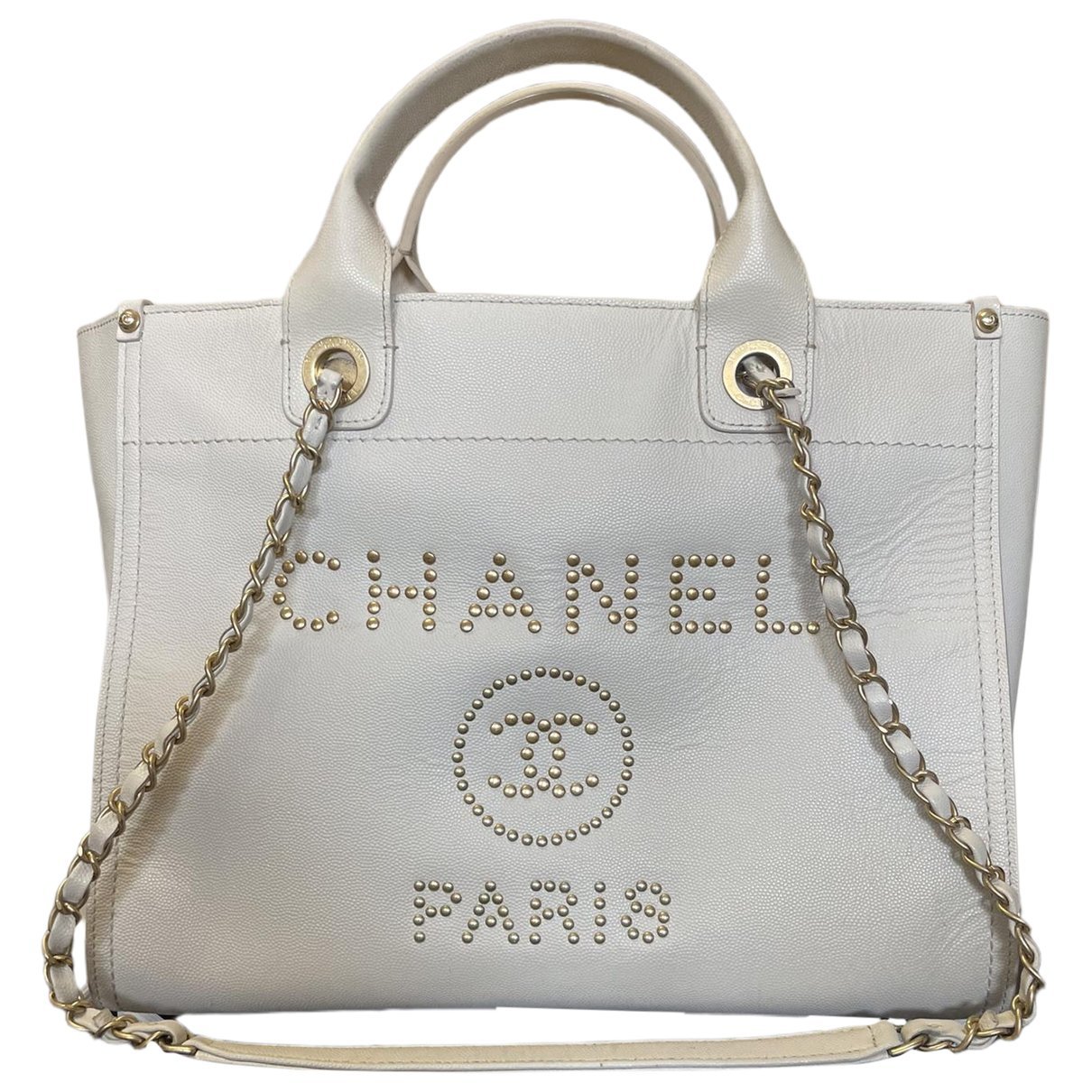 Deauville leather tote