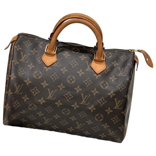 Speedy leather handbag