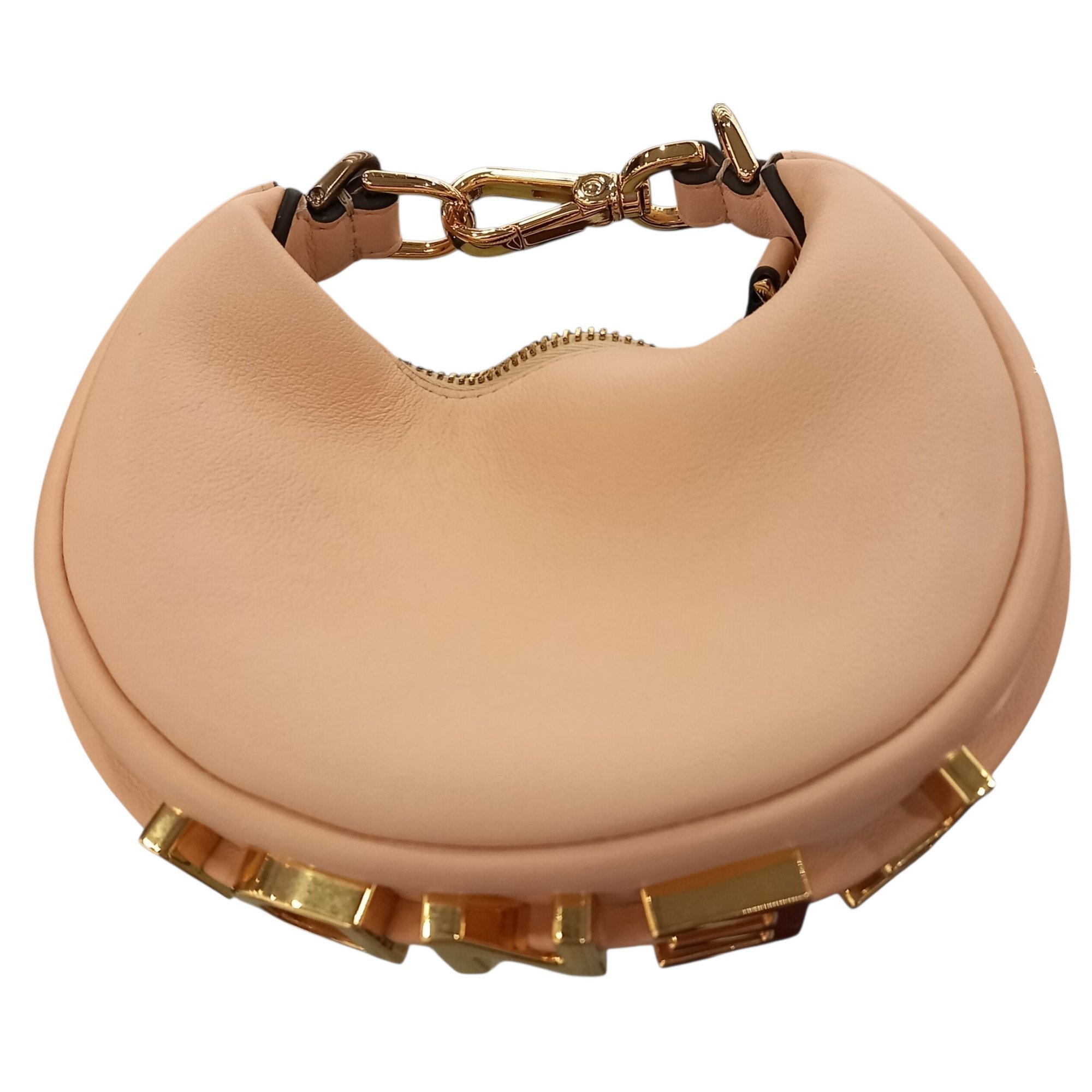 Fendigraphy leather handbag