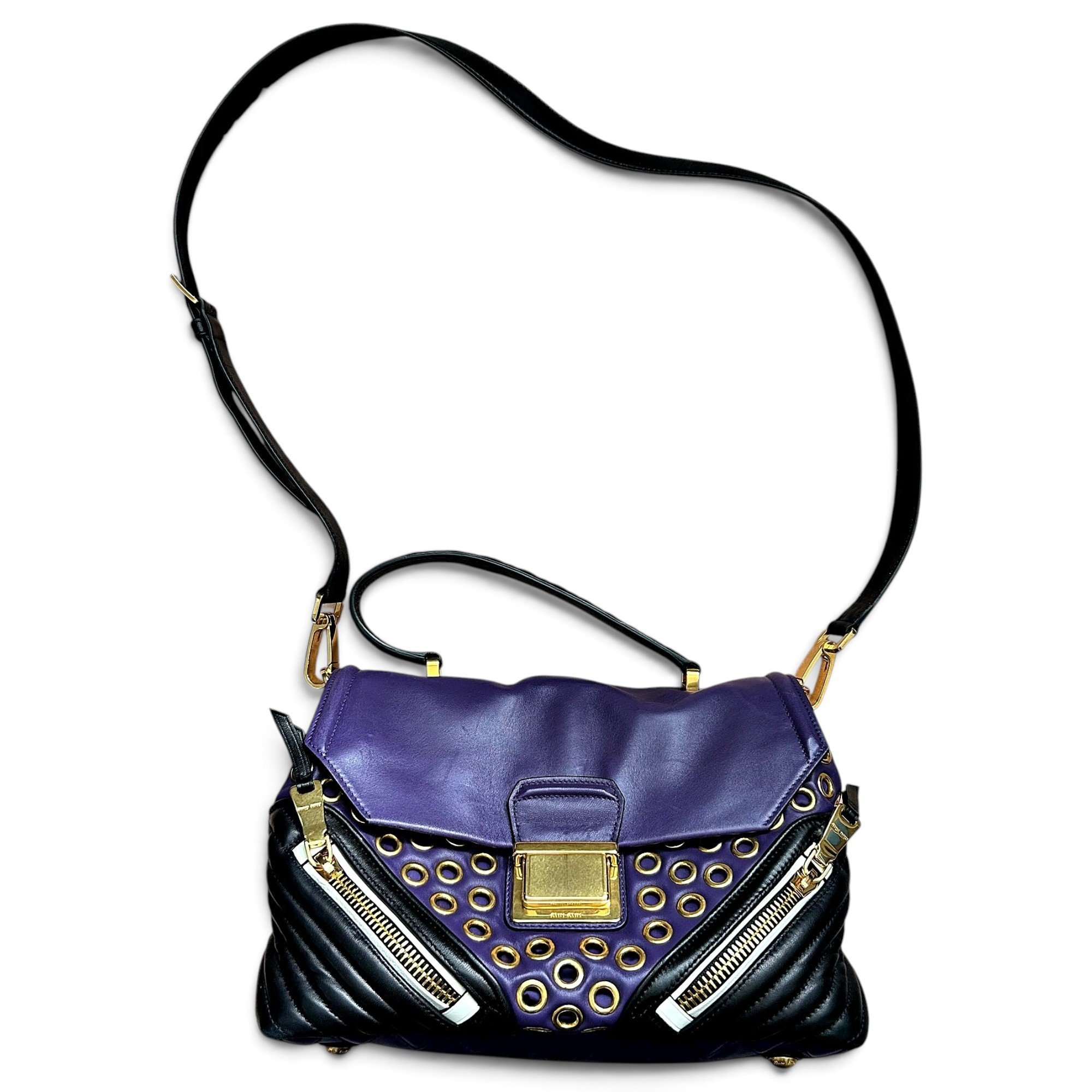 Leather handbag