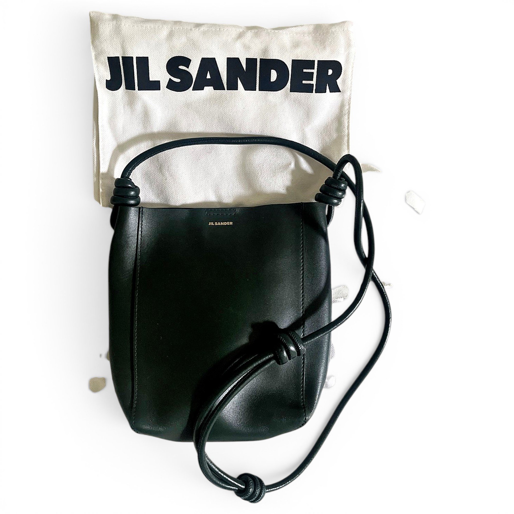 Leather crossbody bag