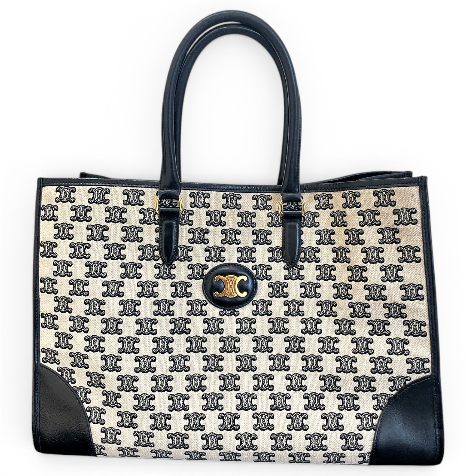 Cabas Horizotal cloth tote