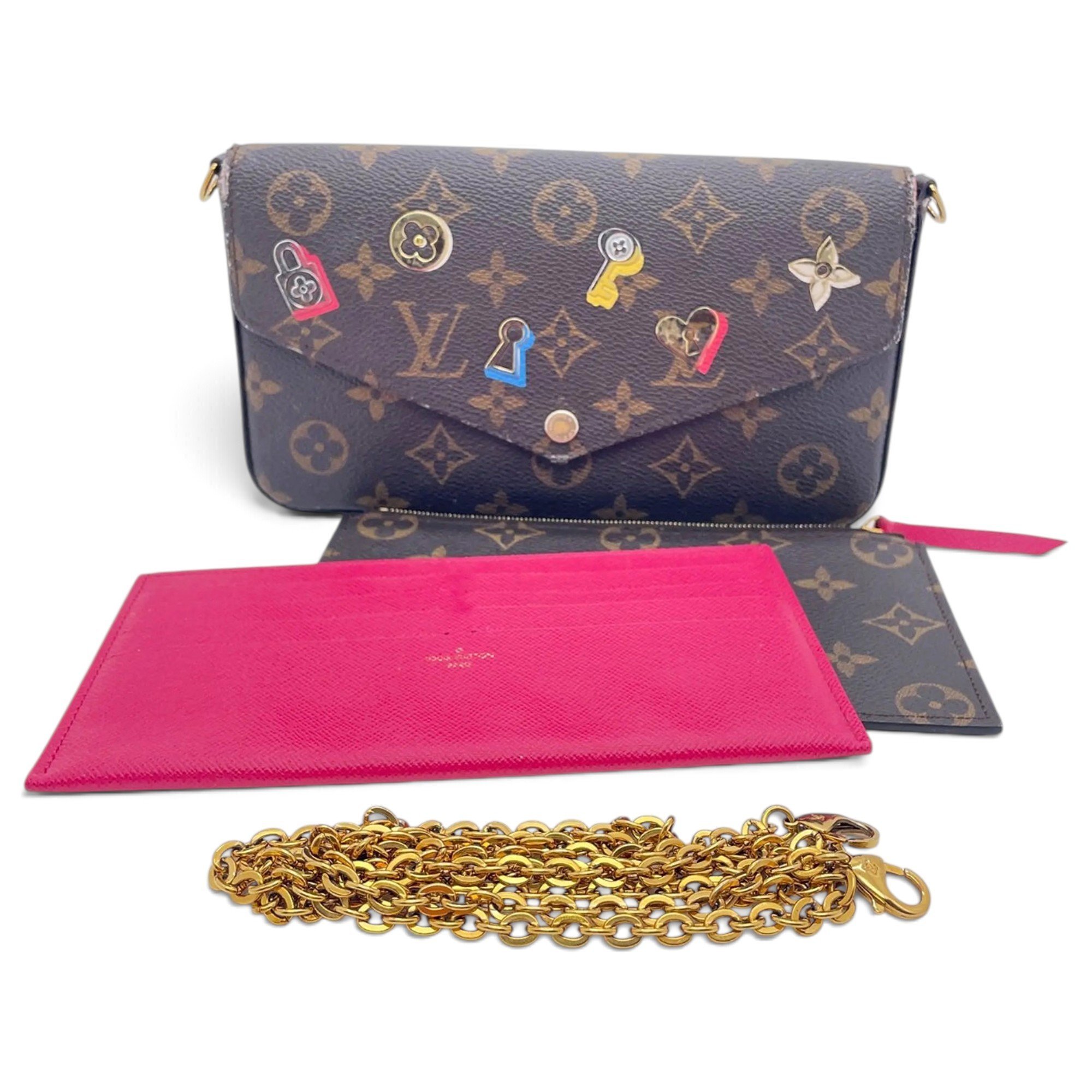 Félicie vinyl handbag