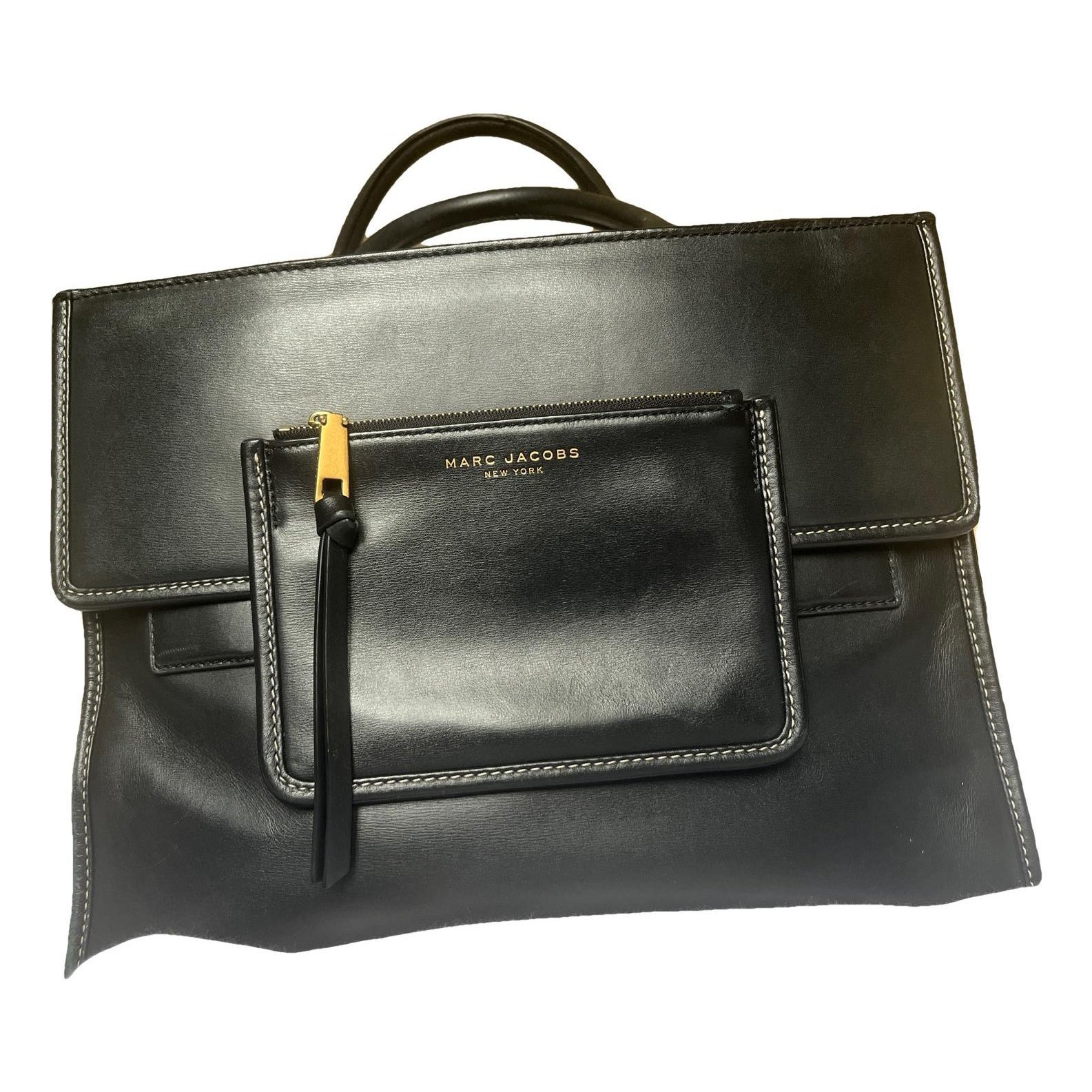 Big Shot leather handbag