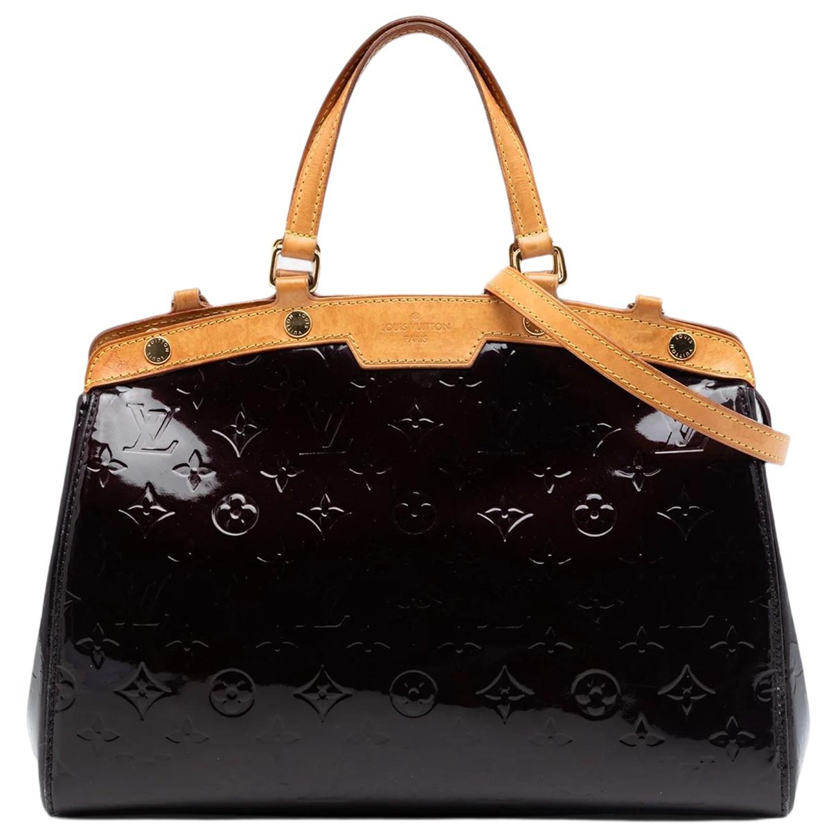 Bréa leather satchel
