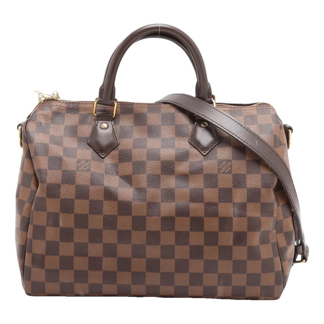 Speedy leather handbag