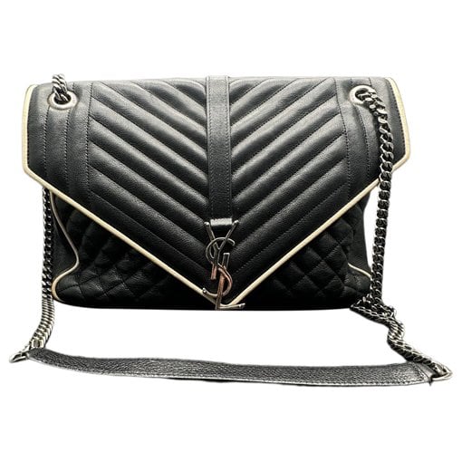 Collége monogramme leather handbag