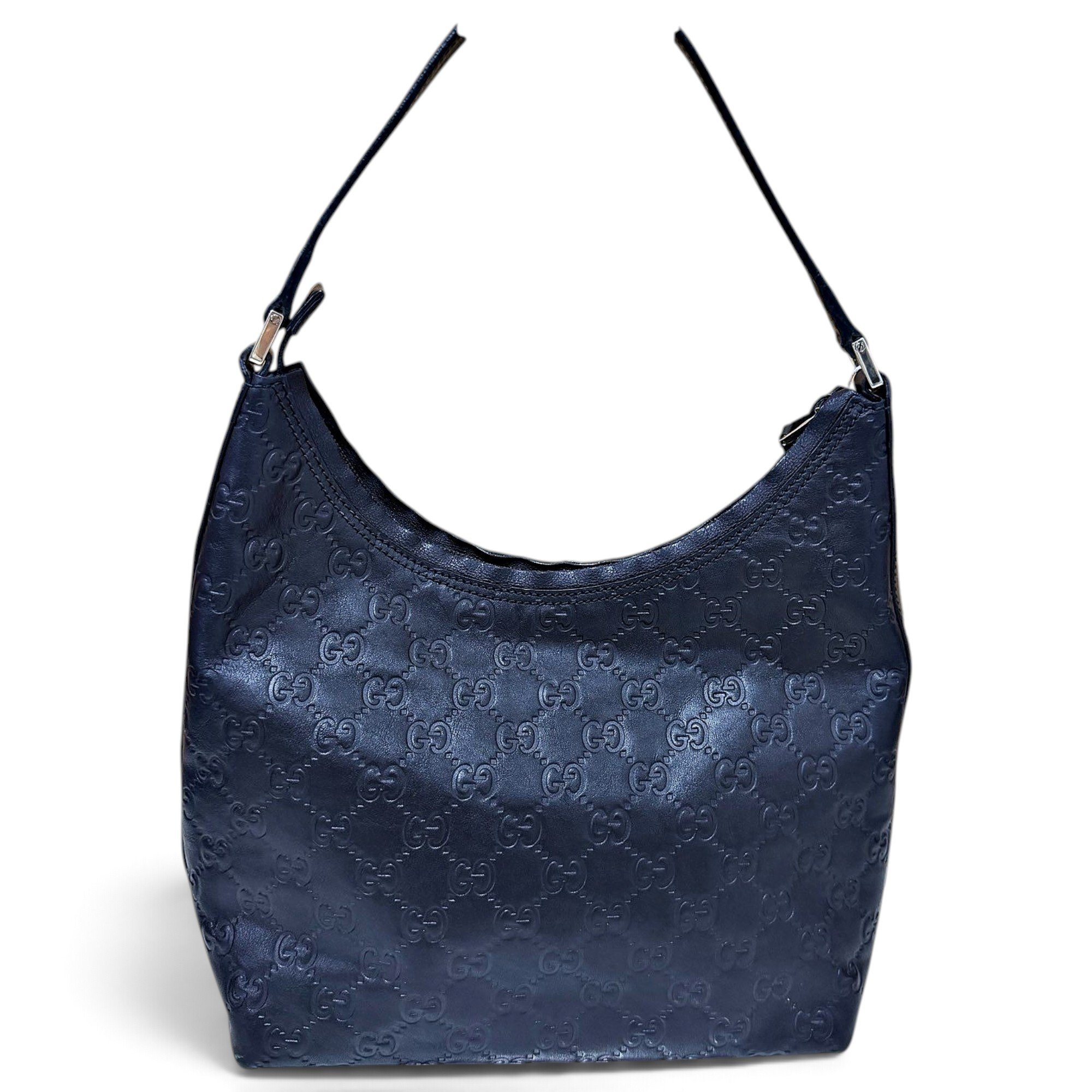 Hobo leather handbag