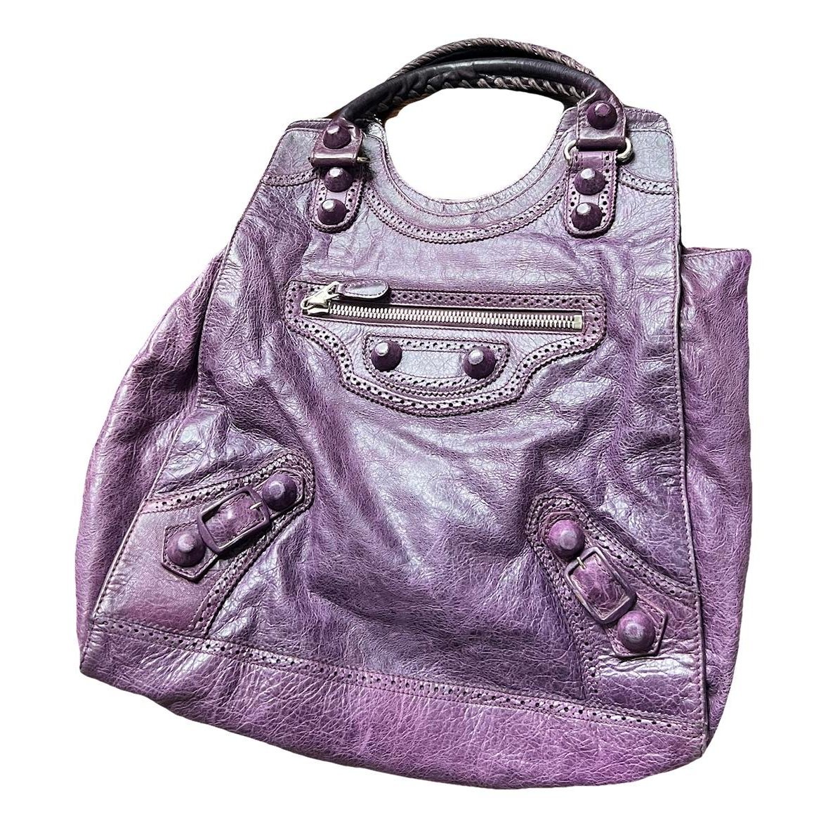 Day leather handbag
