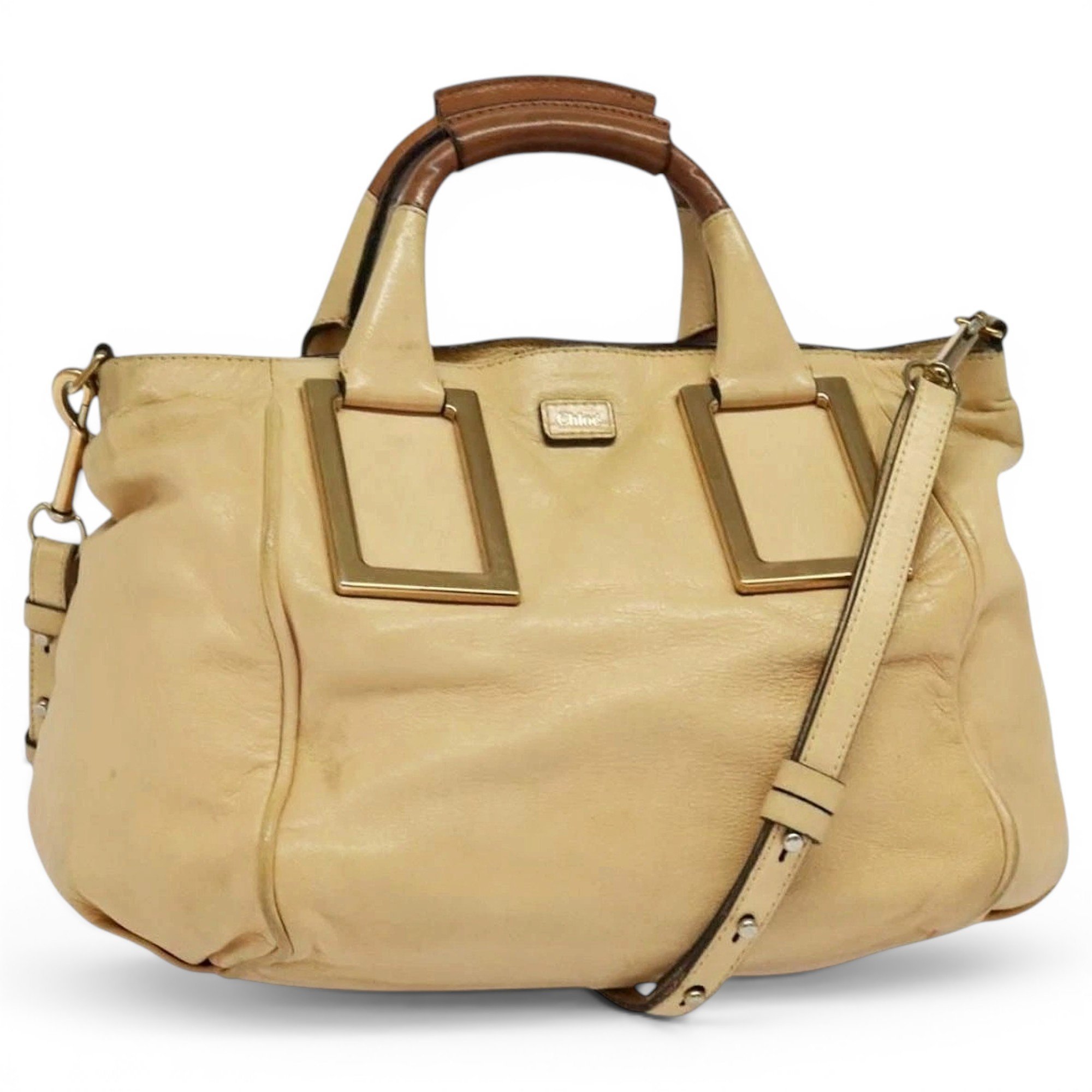 Leather handbag