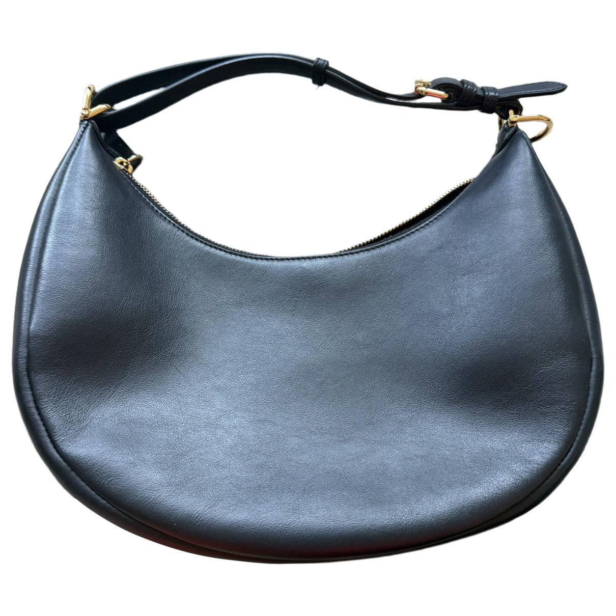 Fendigraphy leather handbag